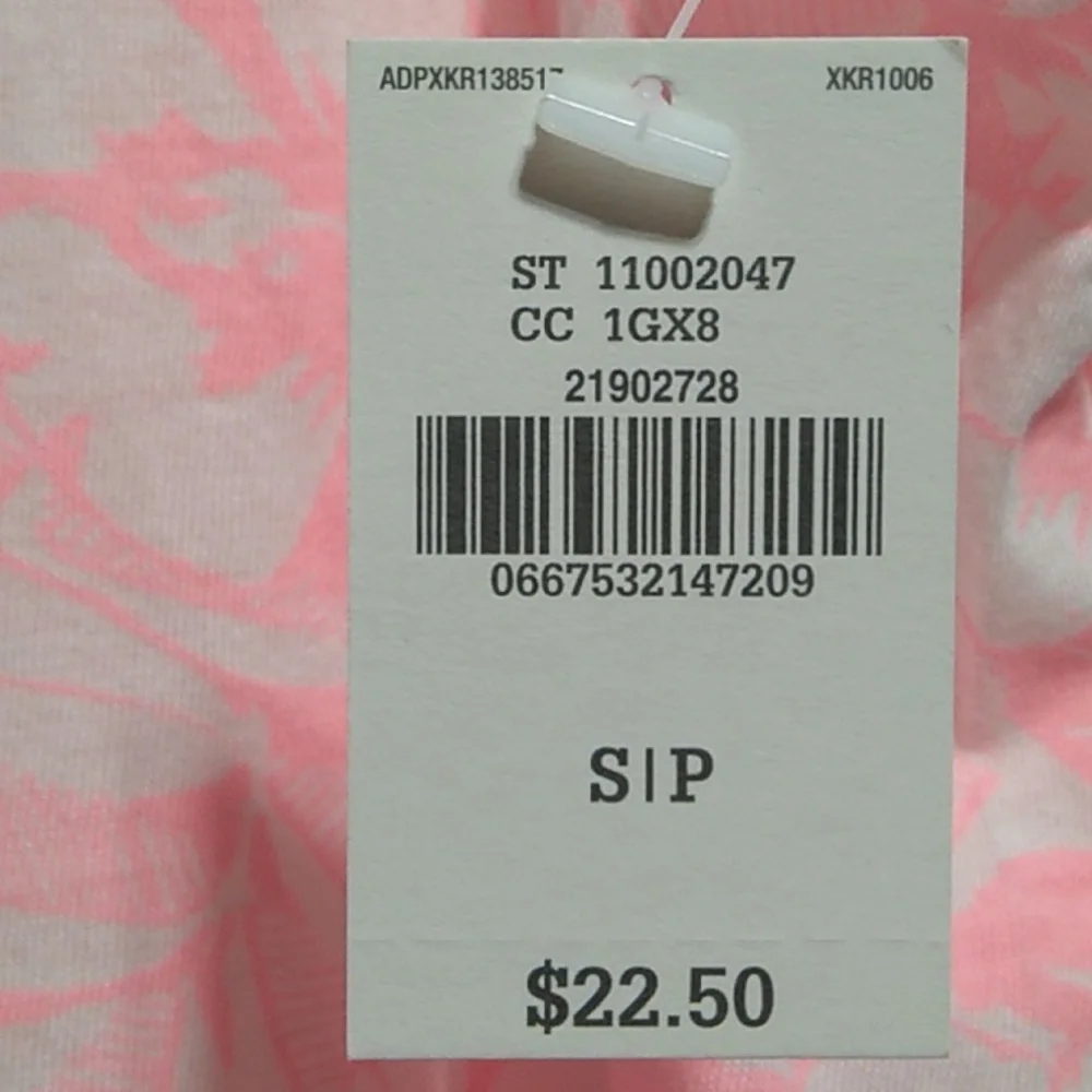 (X-63) SALE! NWT PINK Victoria's Secret 2013 Tank Sz.S Oversized - Picture 2 of 9